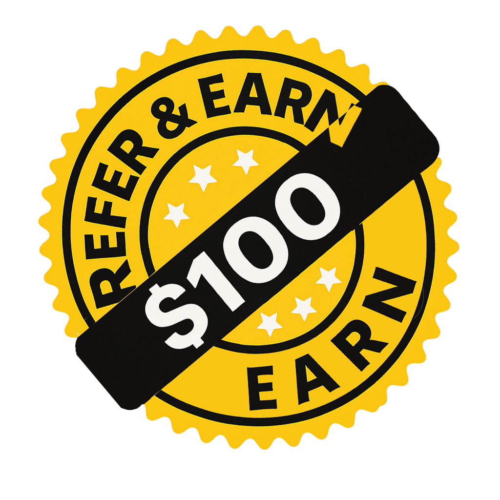 Refer & Earn $100